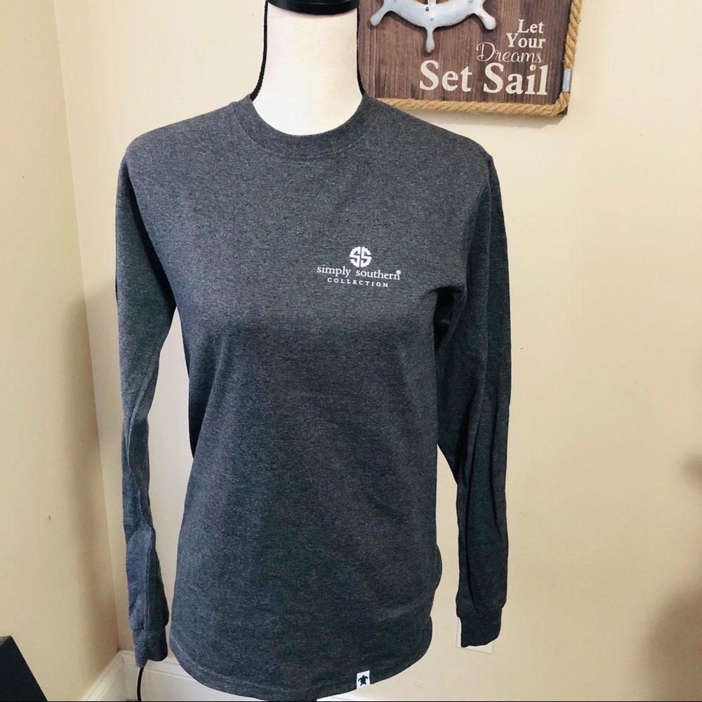 NWT Simply Southern Texas Collection Long Sleeve - Picture 2 of 7